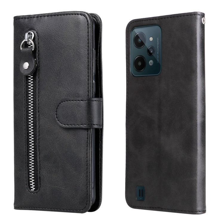Fashion Calf Texture Zipper Horizontal Flip Leather Case, For OPPO Realme C31, For OPPO Reno7 Pro 5G China & Global