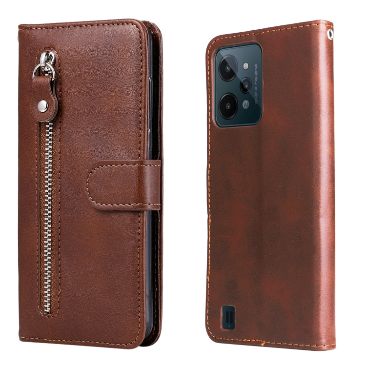 Fashion Calf Texture Zipper Horizontal Flip Leather Case, For OPPO Realme C31, For OPPO Reno7 Pro 5G China & Global