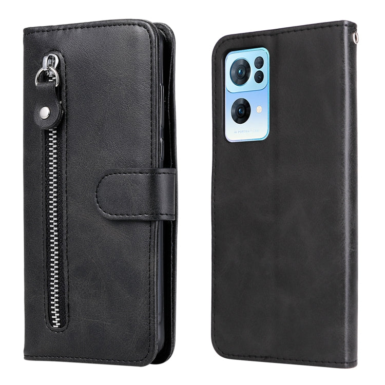 Fashion Calf Texture Zipper Horizontal Flip Leather Case, For OPPO Realme C31, For OPPO Reno7 Pro 5G China & Global