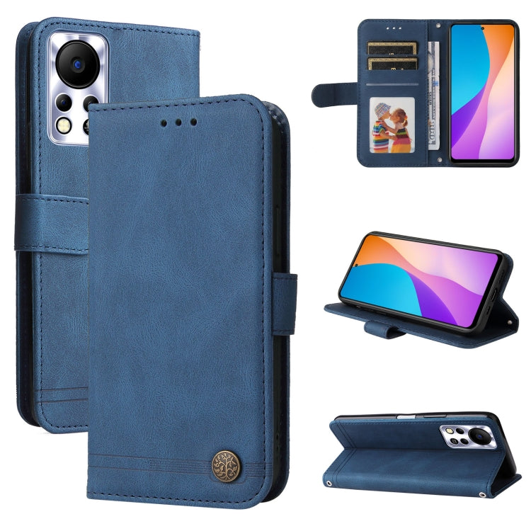 Skin Feel Life Tree Metal Button Leather Phone Case, For Tecno Camon 18 Premier, For Tecno Camon 18 / 18 Pro, For Infinix Hot 11s, For Infinix Hot 11s NFC, For Infinix Hot 11, For Infinix Smart 6, For Infinix Note 11 Pro / 11S / X697                   ...