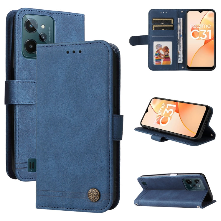 Skin Feel Life Tree Metal Button Leather Phone Case, For Tecno Camon 18 Premier, For Tecno Camon 18 / 18 Pro, For Infinix Hot 11s, For Infinix Hot 11s NFC, For Infinix Hot 11, For Infinix Smart 6, For Infinix Note 11 Pro / 11S / X697                   ...