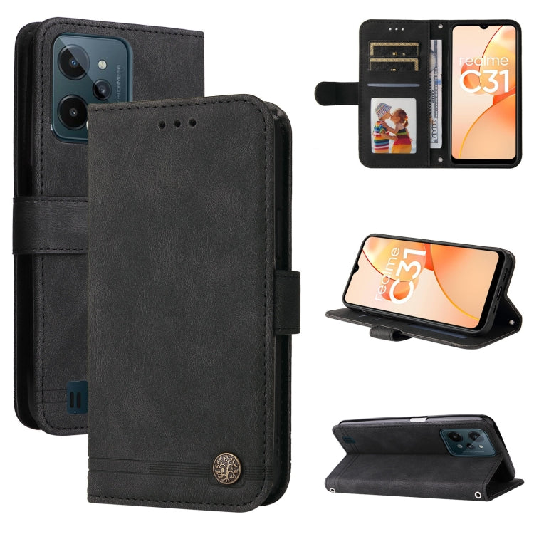 Skin Feel Life Tree Metal Button Leather Phone Case, For Tecno Camon 18 Premier, For Tecno Camon 18 / 18 Pro, For Infinix Hot 11s, For Infinix Hot 11s NFC, For Infinix Hot 11, For Infinix Smart 6, For Infinix Note 11 Pro / 11S / X697                   ...