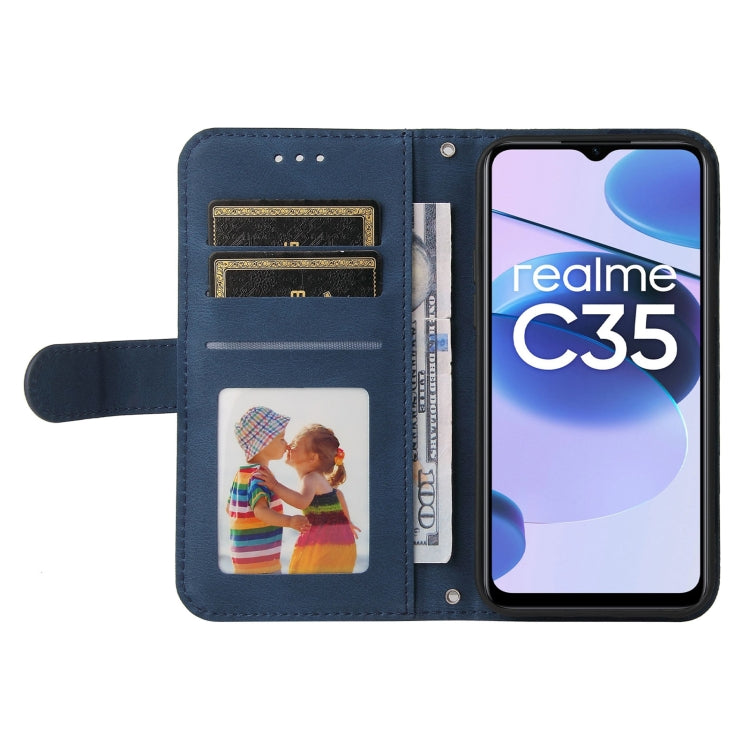 Skin Feel Life Tree Metal Button Leather Phone Case, For OPPO Realme C35, For OPPO Reno7 SE 5G, For OPPO A96 5G / Reno7 Z 5G / OnePlus Nord N20 5G, For vivo Y55 / Y75 / T1 5G