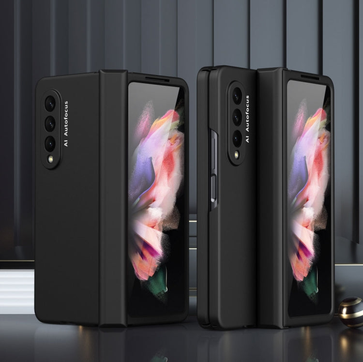 360 Full Body Hinge Flip Phone Case, For Samsung Galaxy Z Fold3 5G