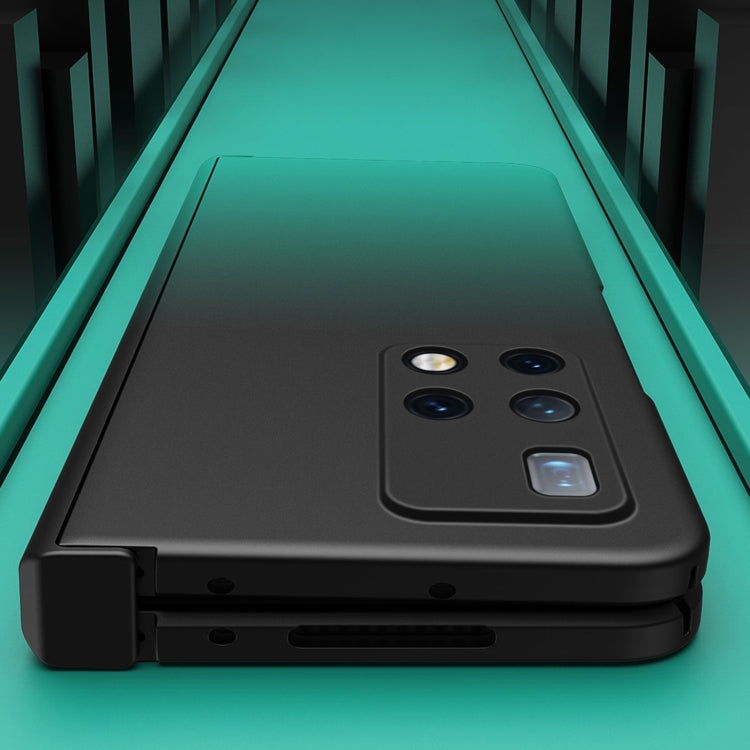 Colorful Gradient Tempered Film Integrated Phone Case, For Huawei Mate X2, For Samsung Galaxy Z Fold2 5G, For Samsung Galaxy Z Fold3 5G