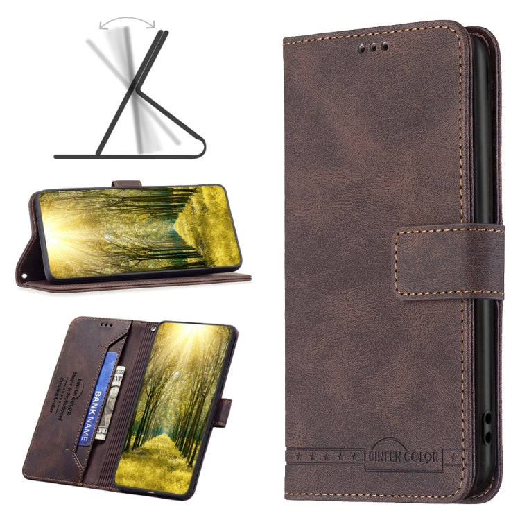 BF09 Magnetic Buckle RFID Flip Leather Phone Case, For Xiaomi Poco M4 Pro, For Xiaomi Poco M4 Pro 5G