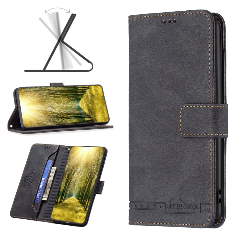 BF09 Magnetic Buckle RFID Flip Leather Phone Case, For Xiaomi Poco M4 Pro, For Xiaomi Poco M4 Pro 5G