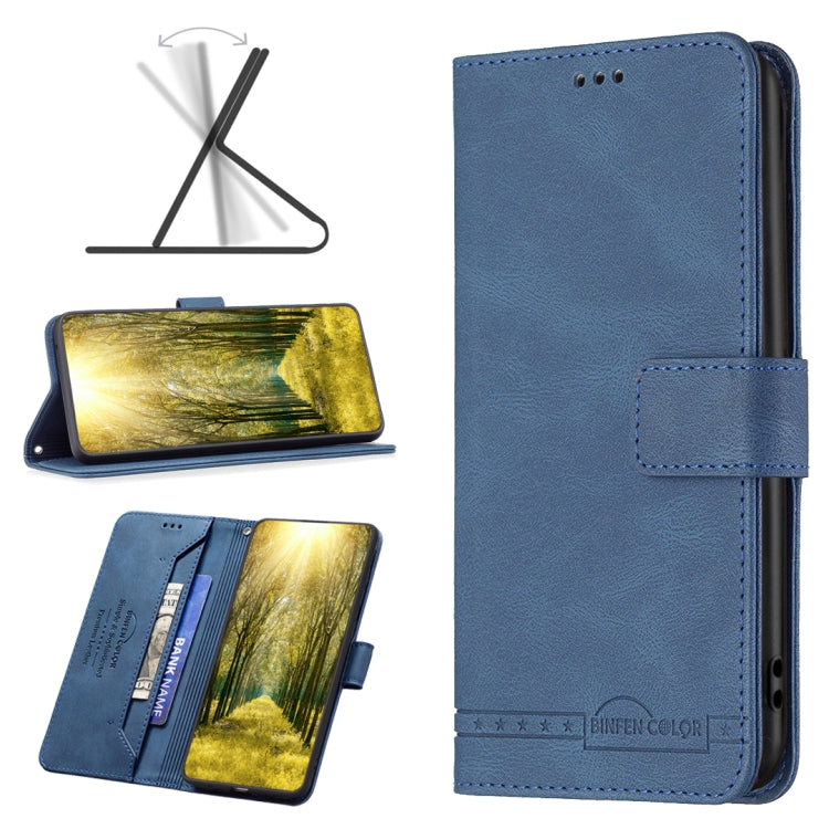 BF09 Magnetic Buckle RFID Flip Leather Phone Case, For Xiaomi Poco M4 Pro, For Xiaomi Poco M4 Pro 5G