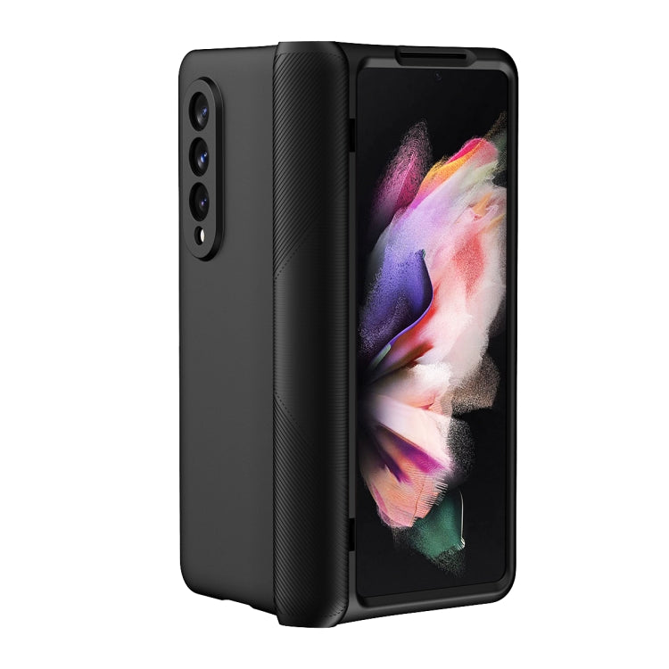 360 Full Body Armor Hinge Flip Phone Case, For Samsung Galaxy Z Fold3 5G