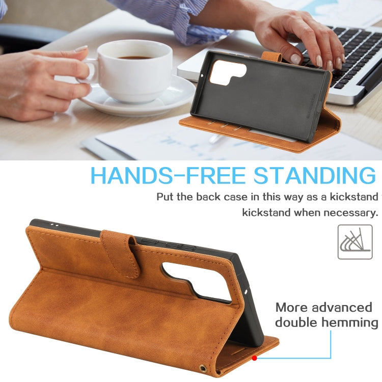 Skin Feel Anti-theft Brush Leather Phone Case, For Samsung Galaxy S22 Ultra 5G, For Samsung Galaxy S22 5G, For Samsung Galaxy S22+ 5G, For Xiaomi Redmi Note 11 Pro 4G, For Xiaomi Redmi Note 11 4G/11S Global