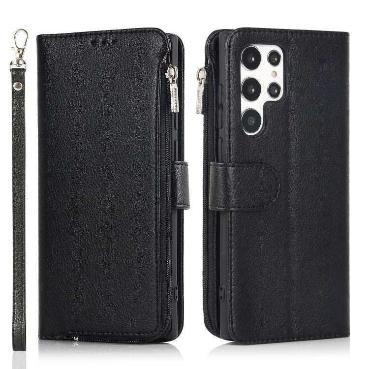 Microfiber Zipper Horizontal Flip Leather Case, For Samsung Galaxy S20 Ultra, For Samsung Galaxy S22 Ultra 5G, For Samsung Galaxy S21+ 5G, For Samsung Galaxy S21 Ultra 5G, For Samsung Galaxy Note20, For Samsung Galaxy A21s