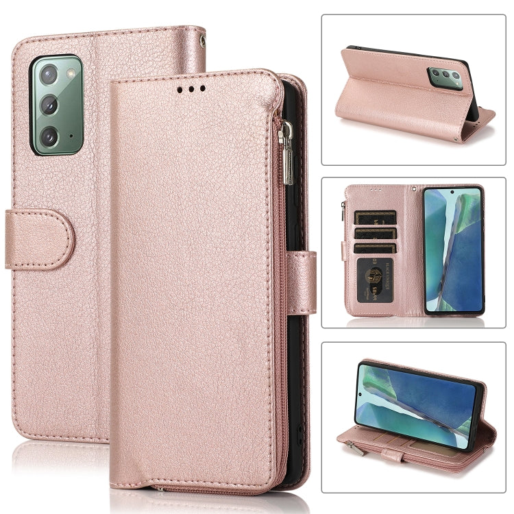 Microfiber Zipper Horizontal Flip Leather Case, For Samsung Galaxy S20 Ultra, For Samsung Galaxy S22 Ultra 5G, For Samsung Galaxy S21+ 5G, For Samsung Galaxy S21 Ultra 5G, For Samsung Galaxy Note20, For Samsung Galaxy A21s