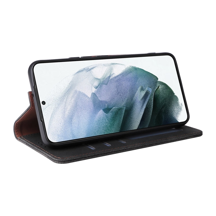 Simple Suction Closure Leather Phone Case, For Samsung Galaxy S22 5G, For Samsung Galaxy S22+ 5G, For Samsung Galaxy S22 Ultra 5G, For Samsung Galaxy A13 5G, For Samsung Galaxy A53 5G, For Samsung Galaxy A33 5G