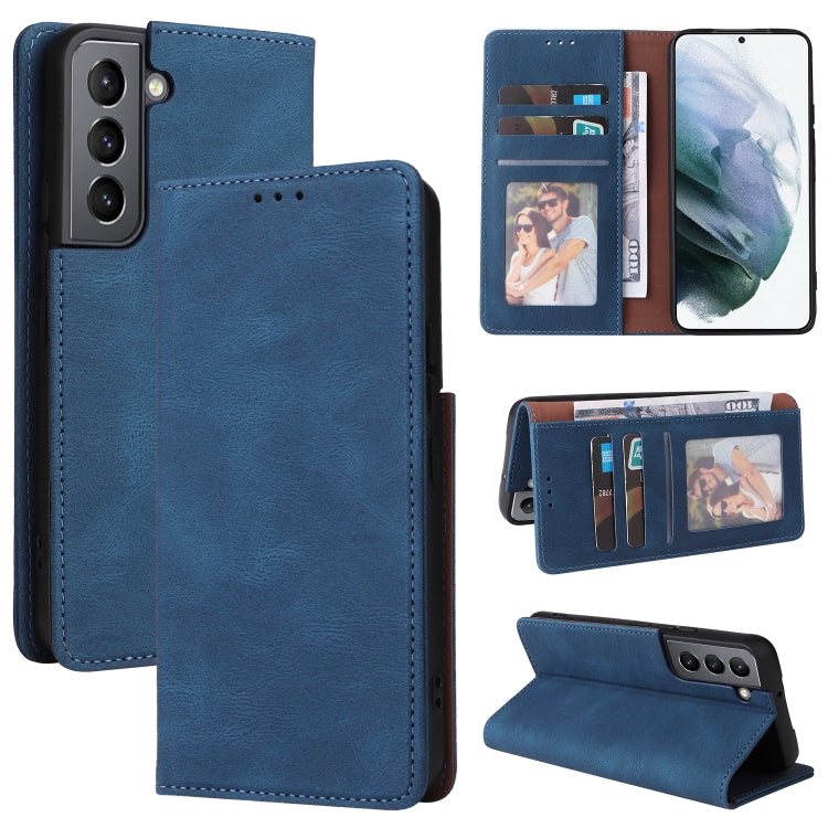 Simple Suction Closure Leather Phone Case, For Samsung Galaxy S22 5G, For Samsung Galaxy S22+ 5G, For Samsung Galaxy S22 Ultra 5G, For Samsung Galaxy A13 5G, For Samsung Galaxy A53 5G, For Samsung Galaxy A33 5G
