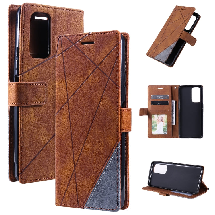 Skin Feel Splicing Leather Phone Case, For Xiaomi 11T, For Xiaomi Redmi Note 11, For Xiaomi Redmi Note 11 Pro, For Xiaomi Redmi K40S, For Xiaomi Redmi Note 11S, For Xiaomi Redmi 10C 4G Global/10 India, For Xiaomi Poco X4 Pro 5G, For Xiaomi Poco M4 Pro ...