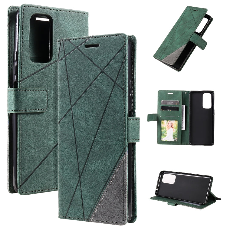 Skin Feel Splicing Leather Phone Case, For Xiaomi 11T, For Xiaomi Redmi Note 11, For Xiaomi Redmi Note 11 Pro, For Xiaomi Redmi K40S, For Xiaomi Redmi Note 11S, For Xiaomi Redmi 10C 4G Global/10 India, For Xiaomi Poco X4 Pro 5G, For Xiaomi Poco M4 Pro ...