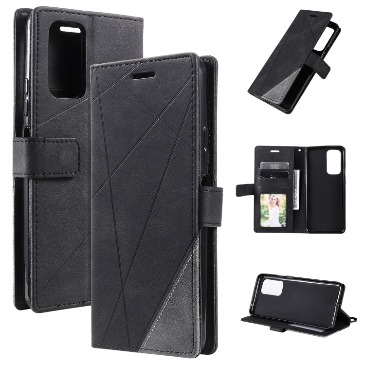 Skin Feel Splicing Leather Phone Case, For Xiaomi 11T, For Xiaomi Redmi Note 11, For Xiaomi Redmi Note 11 Pro, For Xiaomi Redmi K40S, For Xiaomi Redmi Note 11S, For Xiaomi Redmi 10C 4G Global/10 India, For Xiaomi Poco X4 Pro 5G, For Xiaomi Poco M4 Pro ...