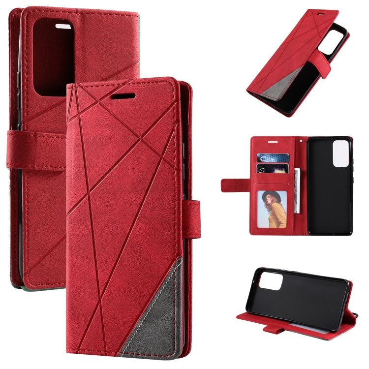 Skin Feel Splicing Leather Phone Case, For Xiaomi 11T, For Xiaomi Redmi Note 11, For Xiaomi Redmi Note 11 Pro, For Xiaomi Redmi K40S, For Xiaomi Redmi Note 11S, For Xiaomi Redmi 10C 4G Global/10 India, For Xiaomi Poco X4 Pro 5G, For Xiaomi Poco M4 Pro ...