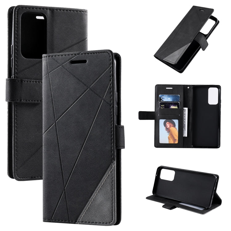 Skin Feel Splicing Leather Phone Case, For Xiaomi 11T, For Xiaomi Redmi Note 11, For Xiaomi Redmi Note 11 Pro, For Xiaomi Redmi K40S, For Xiaomi Redmi Note 11S, For Xiaomi Redmi 10C 4G Global/10 India, For Xiaomi Poco X4 Pro 5G, For Xiaomi Poco M4 Pro ...