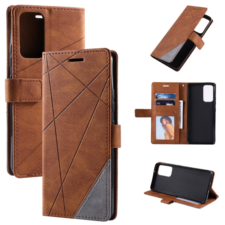 Skin Feel Splicing Leather Phone Case, For Xiaomi 11T, For Xiaomi Redmi Note 11, For Xiaomi Redmi Note 11 Pro, For Xiaomi Redmi K40S, For Xiaomi Redmi Note 11S, For Xiaomi Redmi 10C 4G Global/10 India, For Xiaomi Poco X4 Pro 5G, For Xiaomi Poco M4 Pro ...