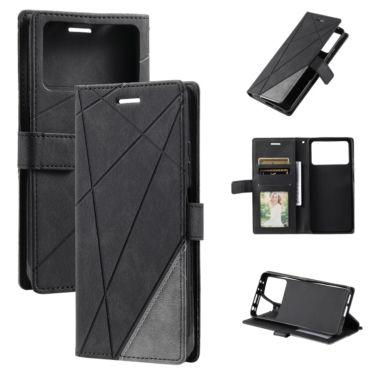 Skin Feel Splicing Leather Phone Case, For Xiaomi 11T, For Xiaomi Redmi Note 11, For Xiaomi Redmi Note 11 Pro, For Xiaomi Redmi K40S, For Xiaomi Redmi Note 11S, For Xiaomi Redmi 10C 4G Global/10 India, For Xiaomi Poco X4 Pro 5G, For Xiaomi Poco M4 Pro ...