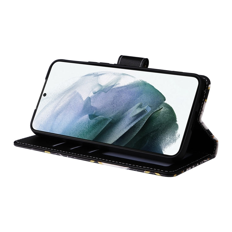 Marble Bronzing Stitching Leather Phone Case, For Samsung Galaxy S22 5G, For Samsung Galaxy S22+ 5G, For Samsung Galaxy S22 Ultra 5G, For Samsung Galaxy A13 5G, For Samsung Galaxy A33 5G, For Samsung Galaxy A53 5G