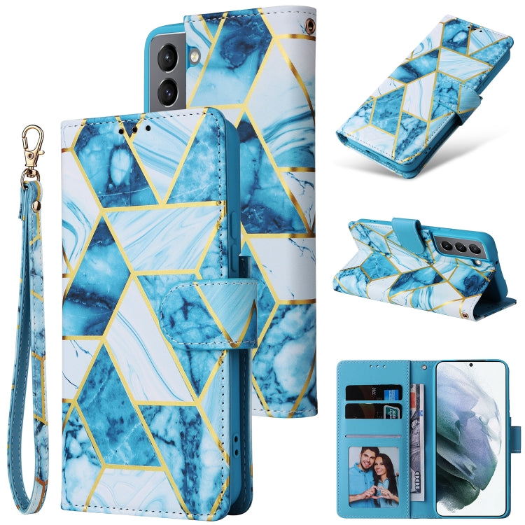 Marble Bronzing Stitching Leather Phone Case, For Samsung Galaxy S22 5G, For Samsung Galaxy S22+ 5G, For Samsung Galaxy S22 Ultra 5G, For Samsung Galaxy A13 5G, For Samsung Galaxy A33 5G, For Samsung Galaxy A53 5G