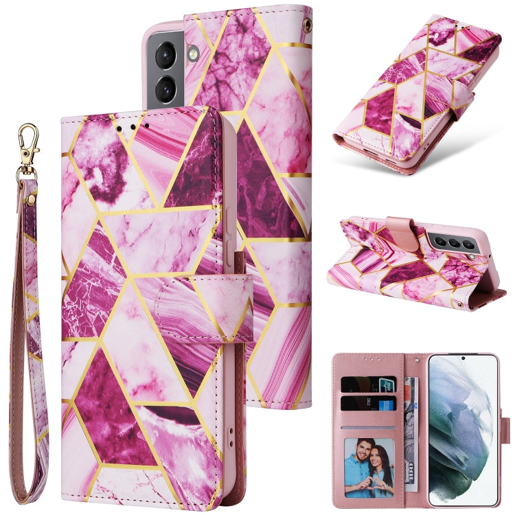 Marble Bronzing Stitching Leather Phone Case, For Samsung Galaxy S22 5G, For Samsung Galaxy S22+ 5G, For Samsung Galaxy S22 Ultra 5G, For Samsung Galaxy A13 5G, For Samsung Galaxy A33 5G, For Samsung Galaxy A53 5G