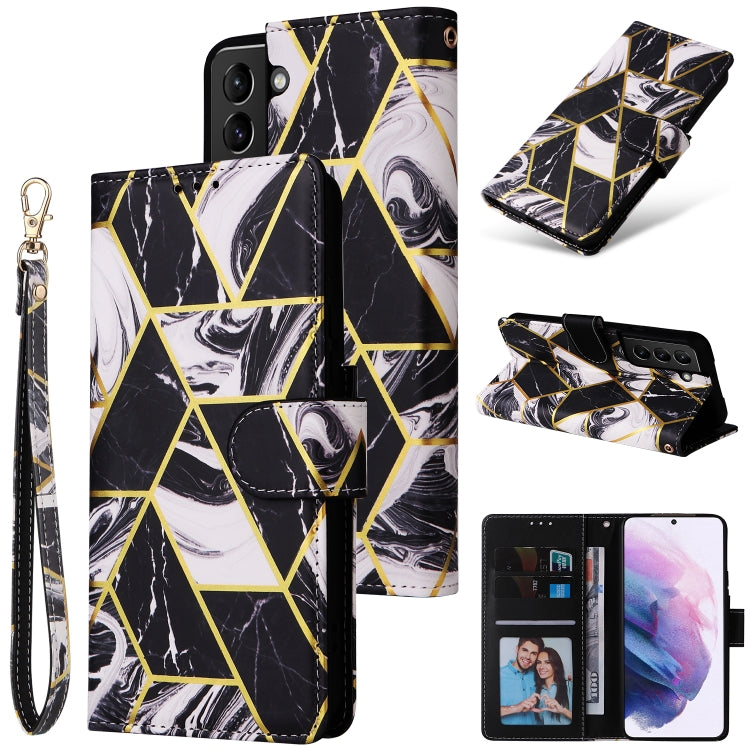Marble Bronzing Stitching Leather Phone Case, For Samsung Galaxy S22 5G, For Samsung Galaxy S22+ 5G, For Samsung Galaxy S22 Ultra 5G, For Samsung Galaxy A13 5G, For Samsung Galaxy A33 5G, For Samsung Galaxy A53 5G