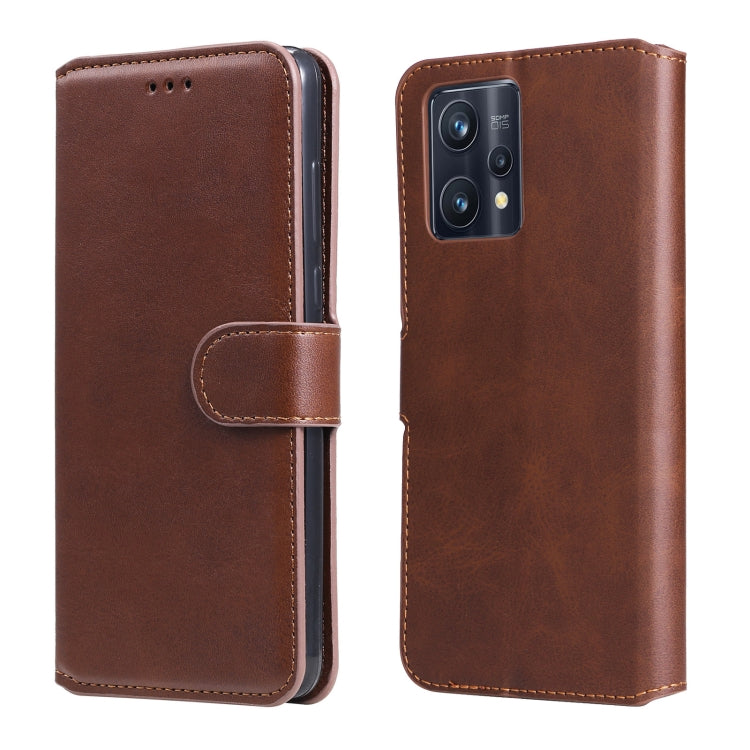 Classic Calf Texture Flip Leather Case, For OPPO Realme 9i / A36 / A76 / A96 4G, For OPPO Realme 9 Pro+, For OPPO Realme 9 Pro / Realme V25, For OPPO Realme C31, For Honor 50 SE / Huawei nova 9 SE, For OPPO Realme C35, For Honor 50 Pro / Huawei nova 9 ...