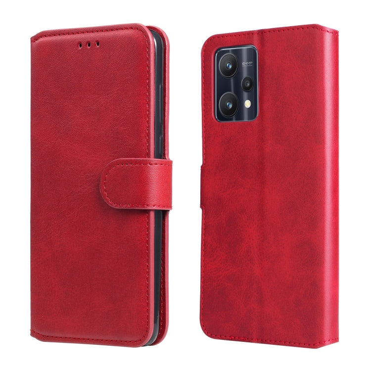 Classic Calf Texture Flip Leather Case, For OPPO Realme 9i / A36 / A76 / A96 4G, For OPPO Realme 9 Pro+, For OPPO Realme 9 Pro / Realme V25, For OPPO Realme C31, For Honor 50 SE / Huawei nova 9 SE, For OPPO Realme C35, For Honor 50 Pro / Huawei nova 9 ...