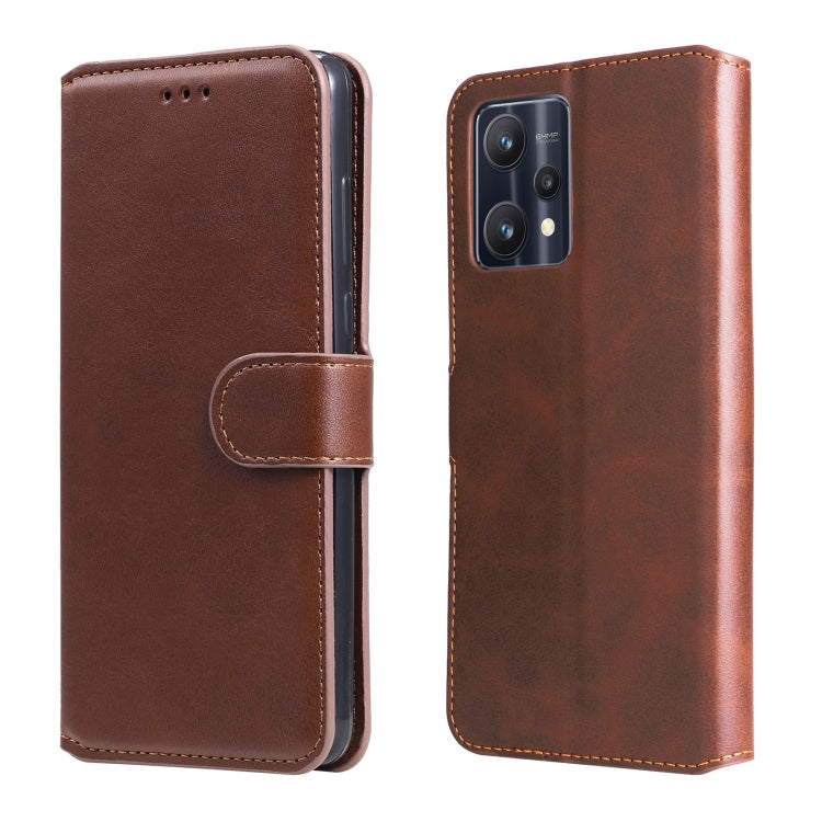 Classic Calf Texture Flip Leather Case, For OPPO Realme 9i / A36 / A76 / A96 4G, For OPPO Realme 9 Pro+, For OPPO Realme 9 Pro / Realme V25, For OPPO Realme C31, For Honor 50 SE / Huawei nova 9 SE, For OPPO Realme C35, For Honor 50 Pro / Huawei nova 9 ...