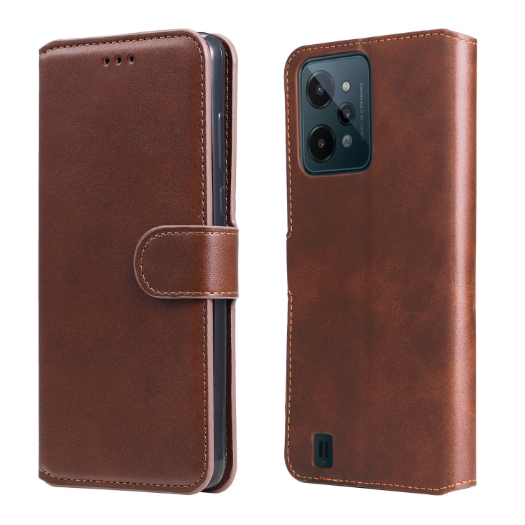 Classic Calf Texture Flip Leather Case, For OPPO Realme 9i / A36 / A76 / A96 4G, For OPPO Realme 9 Pro+, For OPPO Realme 9 Pro / Realme V25, For OPPO Realme C31, For Honor 50 SE / Huawei nova 9 SE, For OPPO Realme C35, For Honor 50 Pro / Huawei nova 9 ...