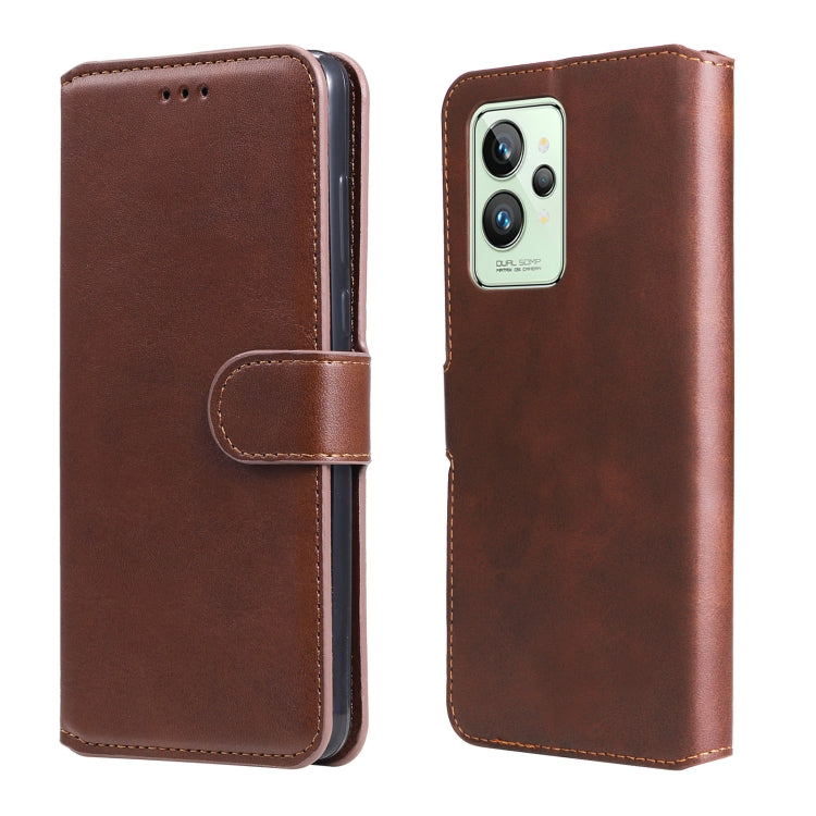 Classic Calf Texture Flip Leather Case, For OPPO Realme 9i / A36 / A76 / A96 4G, For OPPO Realme 9 Pro+, For OPPO Realme 9 Pro / Realme V25, For OPPO Realme C31, For Honor 50 SE / Huawei nova 9 SE, For OPPO Realme C35, For OPPO Realme GT Neo3          ...