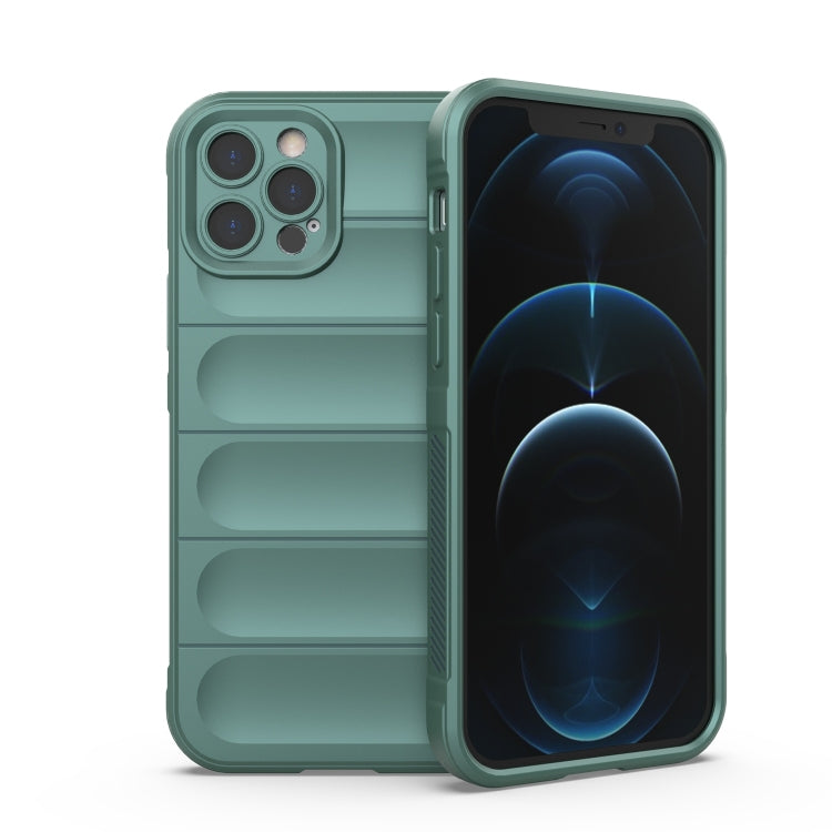 Magic Shield TPU + Flannel Phone Case, For iPhone 12 Pro, For iPhone 12 Pro Max, For iPhone 13, For iPhone 13 Pro