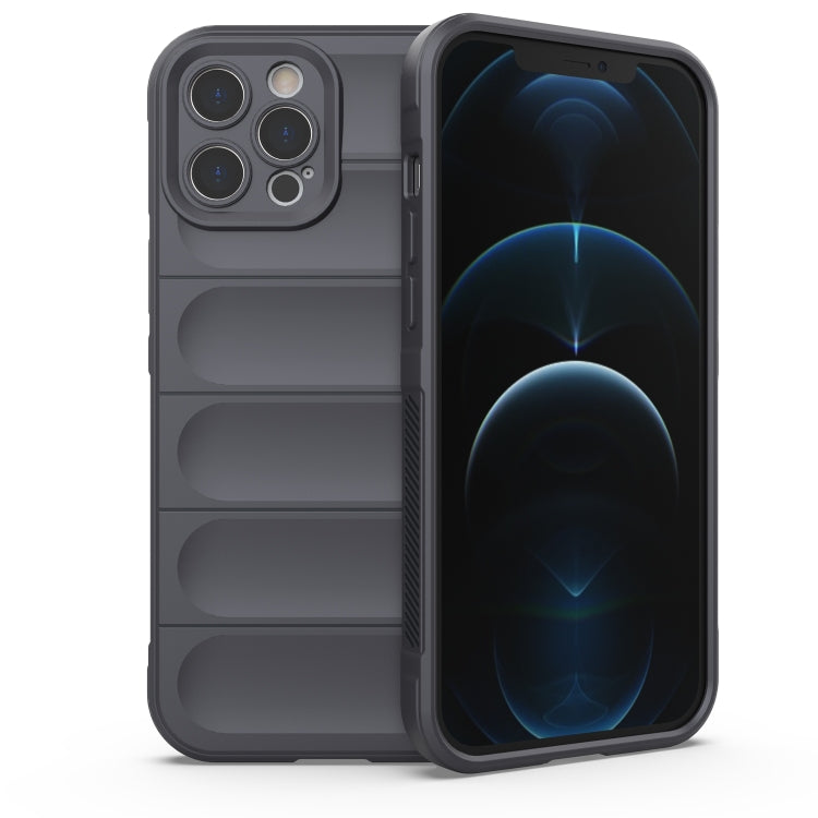 Magic Shield TPU + Flannel Phone Case, For iPhone 12 Pro, For iPhone 12 Pro Max, For iPhone 13, For iPhone 13 Pro
