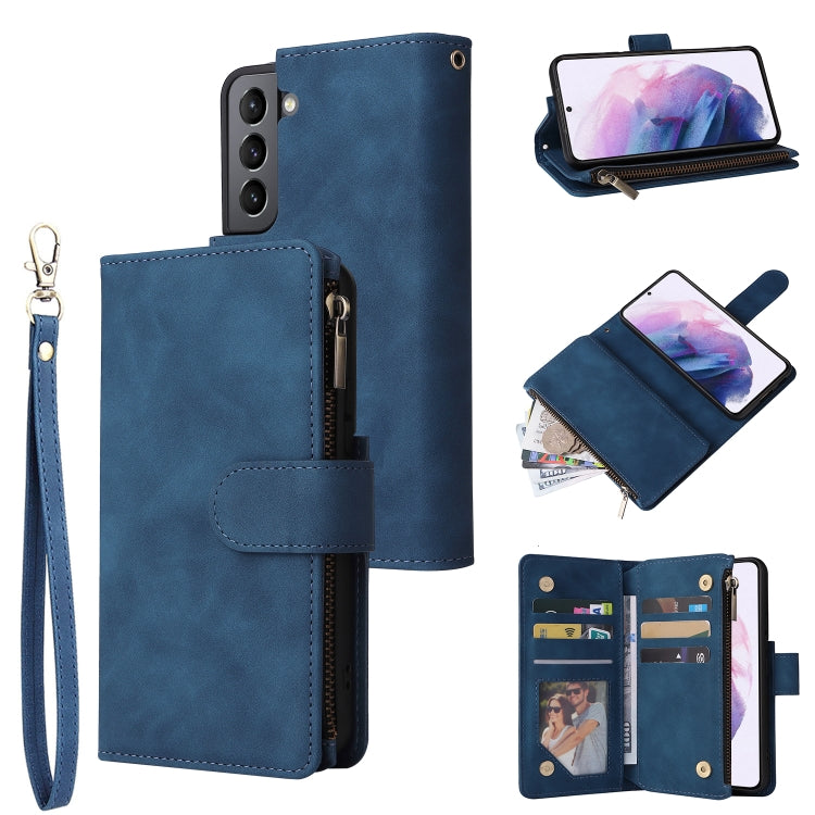 Multifunctional Frosted Zipper Wallet Leather Phone Case, For Samsung Galaxy S22+ 5G, For Samsung Galaxy A03s 166.5mm, For Samsung Galaxy A13 5G, For Samsung Galaxy A33 5G, For Samsung Galaxy A53 5G, For Xiaomi Redmi Note 11 Pro China                  ...