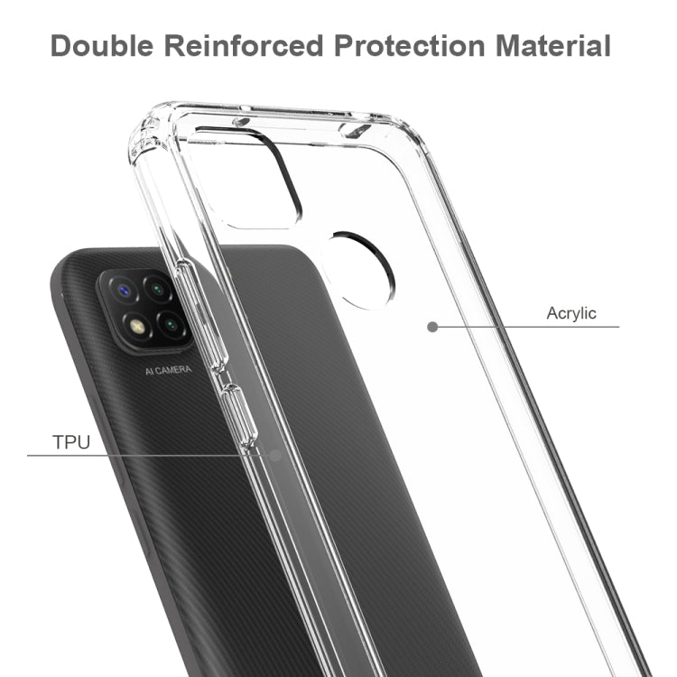 Scratchproof TPU + Acrylic Protective Phone Case, For Xiaomi Redmi 10A, For Xiaomi Redmi 10C, For Xiaomi Redmi Note 11 Pro Global/, For Xiaomi Redmi Note 11 Global/, For Xiaomi 12/12X, For Xiaomi Poco X4 Pro 5G