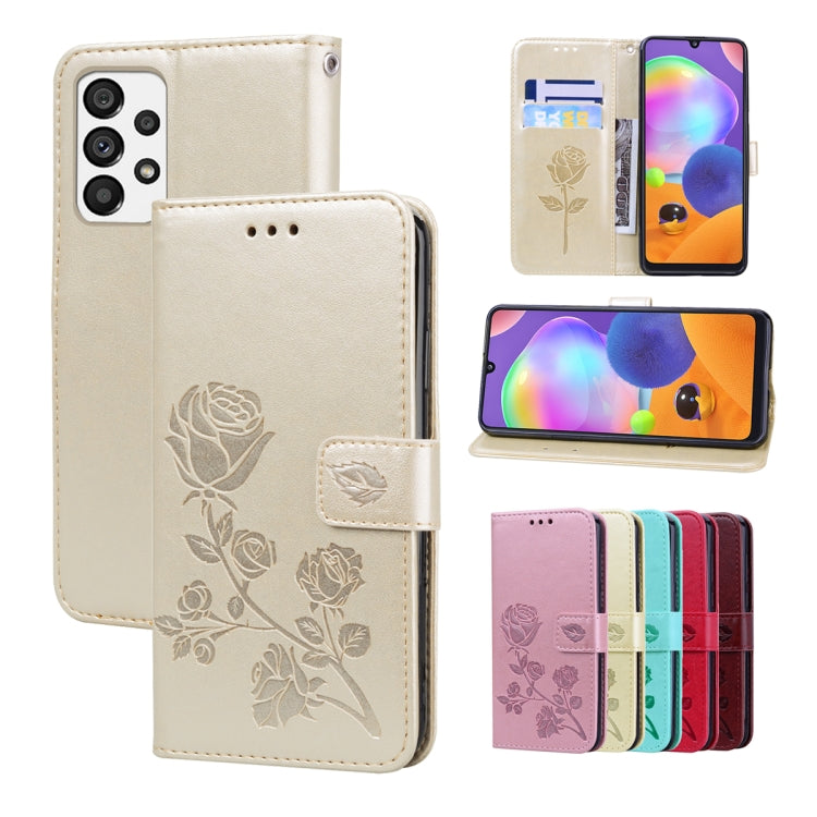 Rose Embossed Leather Phone Case, For Xiaomi Redmi 10C, For Huawei nova 8i, For Huawei nova 9, For Honor X8, For Samsung Galaxy A13 4G, For Samsung Galaxy A23
