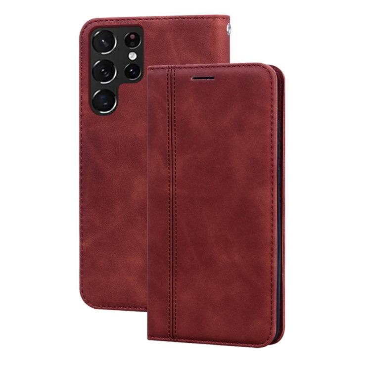 Frosted Business Magnetic Flip Leather Phone Case, For Xiaomi Redmi 10C, For Huawei nova 8i, For Huawei nova 9, For Honor X8 / X30i, For Samsung Galaxy A13 4G, For Samsung Galaxy A23 / M23 / F23, For Samsung Galaxy S22 Ultra 5G