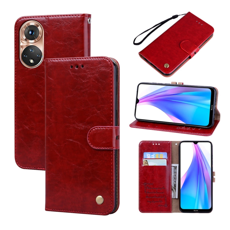 Oil Wax Texture Leather Phone Case, For Xiaomi Redmi 10C, For Huawei nova 8i, For Huawei nova 9, For Honor X8 / X30i, For Samsung Galaxy A13 4G, For Samsung Galaxy A23 / M23 / F23