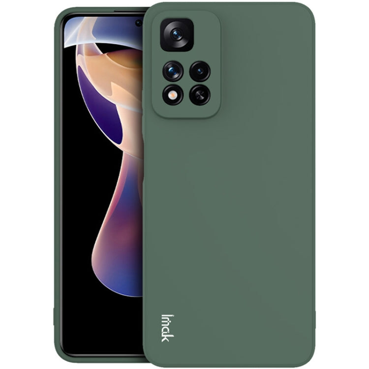 IMAK UC-4 Series Straight Edge TPU Phone Case, For Xiaomi Redmi Note 11 5G / Note 11T 5G, For Xiaomi Redmi Note 11 Pro China