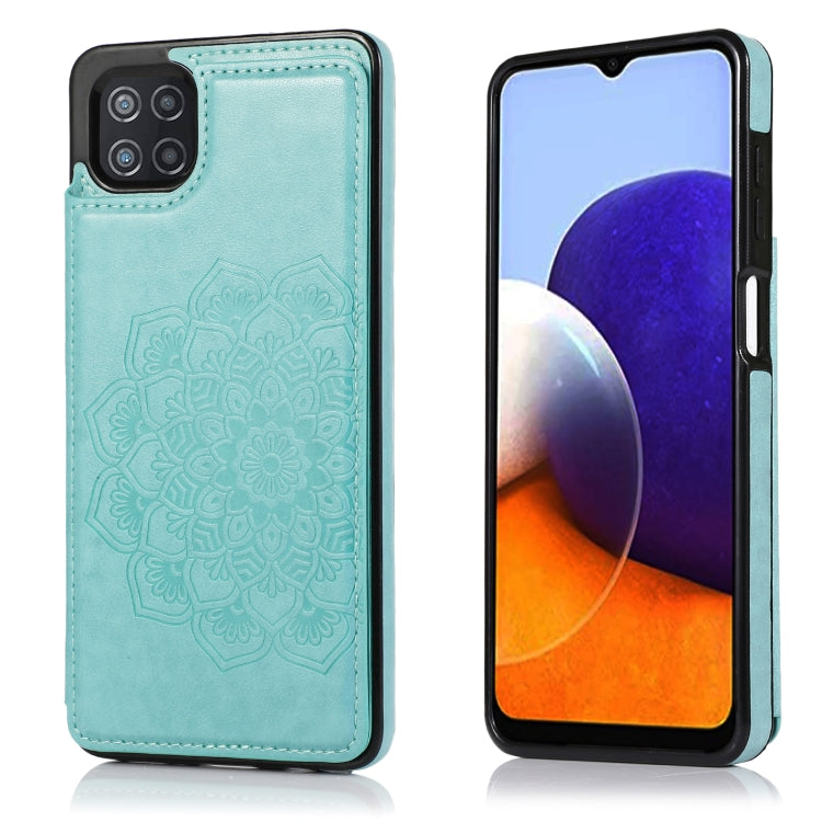 Double Buckle Mandala PU+TPU Phone Case, For Samsung Galaxy S20 FE, For Samsung Galaxy A21s, For Samsung Galaxy A22, For Samsung Galaxy A32, For Samsung Galaxy A42 5G, For Samsung Galaxy S21+ 5G, For Samsung Galaxy S21 Ultra 5G, For Samsung Galaxy S21 ...