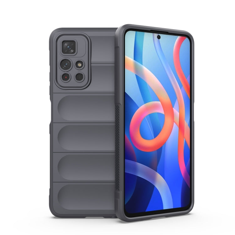 Magic Shield TPU + Flannel Phone Case, For Xiaomi Redmi Note 11 5G Chinese Version, For Xiaomi Redmi Note 11 Pro 5G Chinese, For Xiaomi Redmi Note 11 Pro International