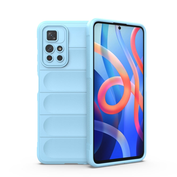 Magic Shield TPU + Flannel Phone Case, For Xiaomi Redmi Note 11 5G Chinese Version, For Xiaomi Redmi Note 11 Pro 5G Chinese, For Xiaomi Redmi Note 11 Pro International