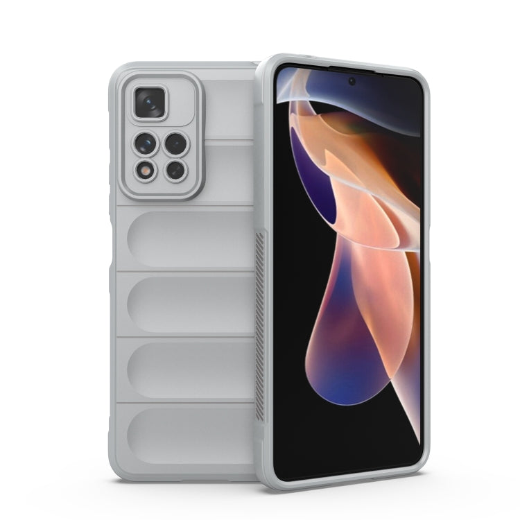Magic Shield TPU + Flannel Phone Case, For Xiaomi Redmi Note 11 5G Chinese Version, For Xiaomi Redmi Note 11 Pro 5G Chinese, For Xiaomi Redmi Note 11 Pro International