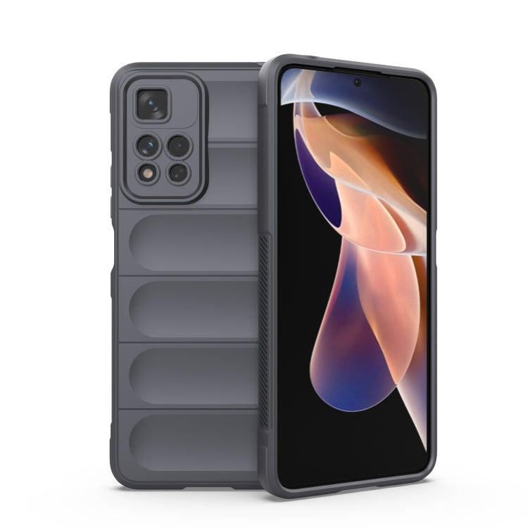 Magic Shield TPU + Flannel Phone Case, For Xiaomi Redmi Note 11 5G Chinese Version, For Xiaomi Redmi Note 11 Pro 5G Chinese, For Xiaomi Redmi Note 11 Pro International