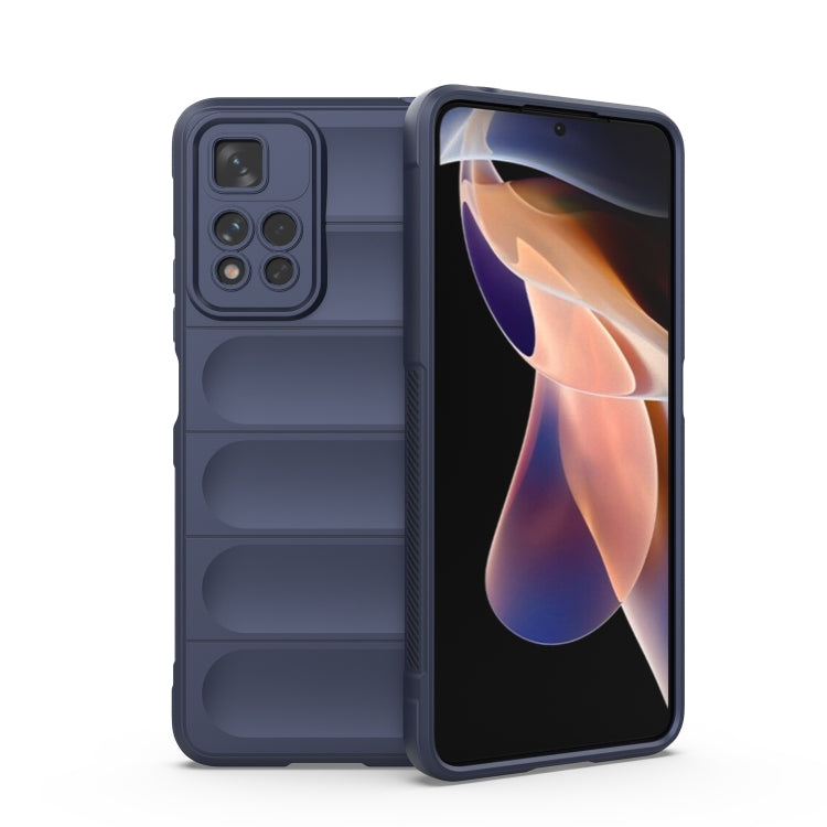 Magic Shield TPU + Flannel Phone Case, For Xiaomi Redmi Note 11 5G Chinese Version, For Xiaomi Redmi Note 11 Pro 5G Chinese, For Xiaomi Redmi Note 11 Pro International