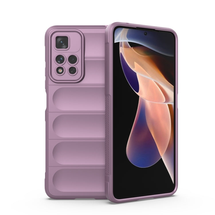 Magic Shield TPU + Flannel Phone Case, For Xiaomi Redmi Note 11 5G Chinese Version, For Xiaomi Redmi Note 11 Pro 5G Chinese, For Xiaomi Redmi Note 11 Pro International