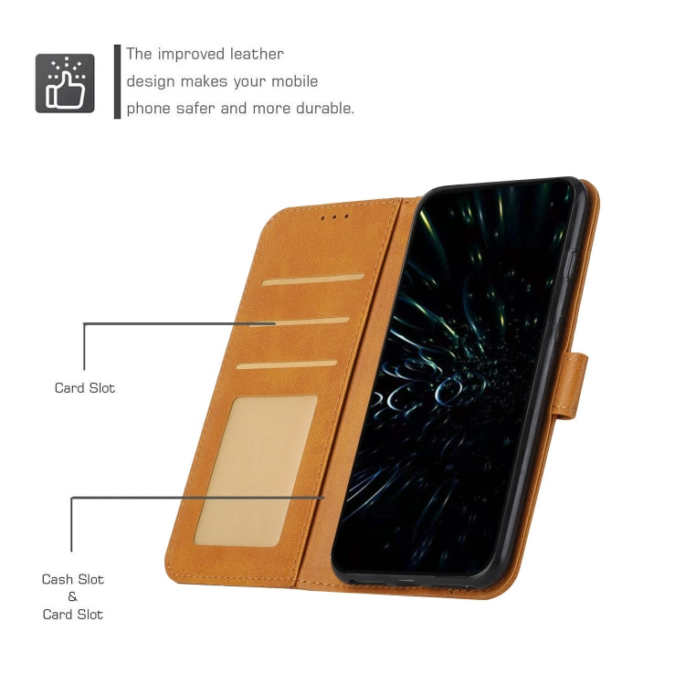 Stitching Calf Texture Buckle Leather Phone Case, For Samsung Galaxy M33 5G, For Samsung Galaxy M53